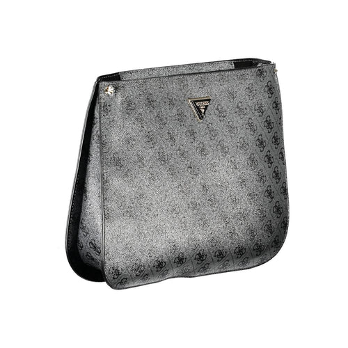 Guess Jeans Schwarze Polyethylen-Handtasche