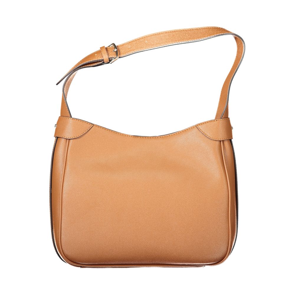 Guess Jeans Braun Polyethylen Frauen Handtasche