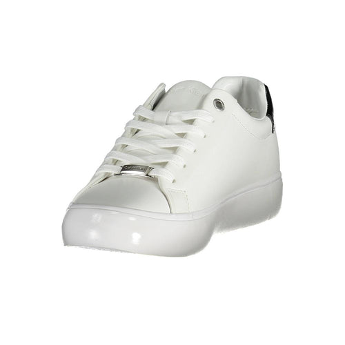 Calvin Klein Weißes Leder Damen Sneaker