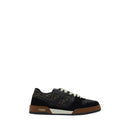 Fendi Bunte Kalbshaut Bos Taurus Sneakers mit niedrigem Schaft
