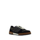 Fendi Bunte Kalbshaut Bos Taurus Sneakers mit niedrigem Schaft