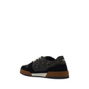 Fendi Bunte Kalbshaut Bos Taurus Sneakers mit niedrigem Schaft