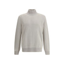Brunello Cucinelli Kaschmirpullover aus weißem Kaschmir