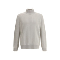 Brunello Cucinelli Kaschmirpullover aus weißem Kaschmir