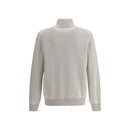 Brunello Cucinelli Kaschmirpullover aus weißem Kaschmir