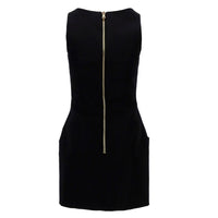 Balmain Schwarzes Kleid aus Wolle für Frauen