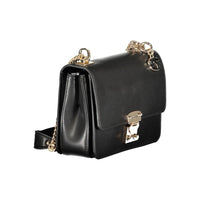 Guess Jeans Schwarze Polyethylen-Handtasche