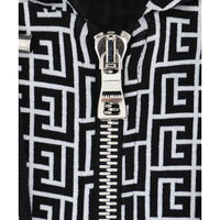Balmain Schwarzer Baumwollpullover