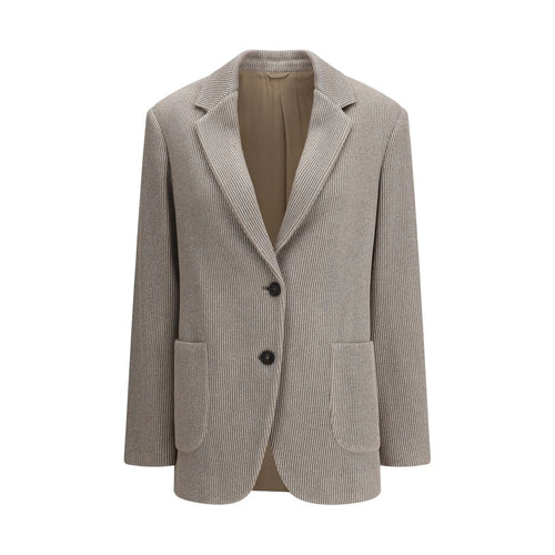 Brunello Cucinelli Golden cotton coat