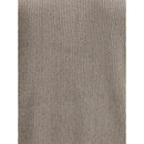 Brunello Cucinelli Beiger Baumwoll-Sweatshirt