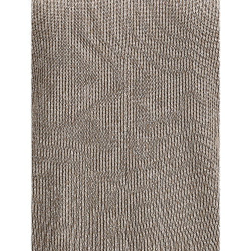 Brunello Cucinelli Beiger Baumwoll-Sweatshirt