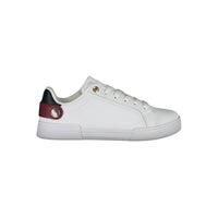 Tommy Hilfiger Weißes Polyethylen Damen Sneaker