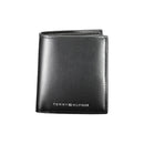 Tommy Hilfiger Schwarzes Leder Herren Portemonnaie
