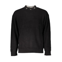 Calvin Klein Schwarzer Baumwollpullover für Männer