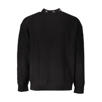 Calvin Klein Schwarzer Baumwollpullover für Männer