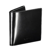 Calvin Klein Schwarzes Leder Herren Portemonnaie