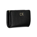 Calvin Klein Schwarzes Polyethylen Portemonnaie für Frauen