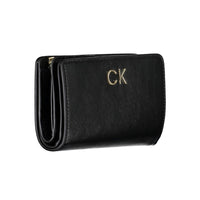 Calvin Klein Schwarzes Polyethylen Portemonnaie für Frauen