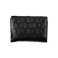 Calvin Klein Schwarzes Polyethylen Portemonnaie für Frauen