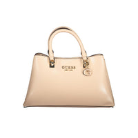 Guess Jeans Beige Polyethylen Handtasche