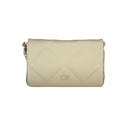 Calvin Klein Beigefarbene Baumwollhandtasche