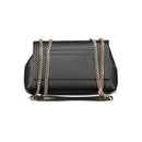 Guess Jeans Schwarz Polyethylen Frauen Handtasche