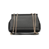 Guess Jeans Schwarz Polyethylen Frauen Handtasche