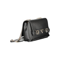 Guess Jeans Schwarz Polyethylen Frauen Handtasche