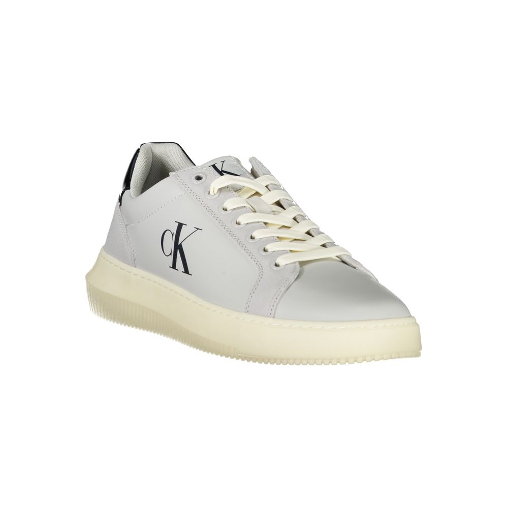 Calvin Klein Braunes Leder Herren Sneaker