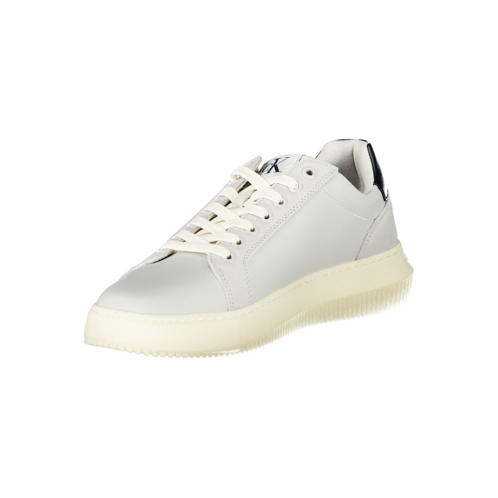 Calvin Klein Braunes Leder Herren Sneaker
