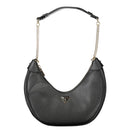 Guess Jeans Schwarz Polyethylen Frauen Handtasche