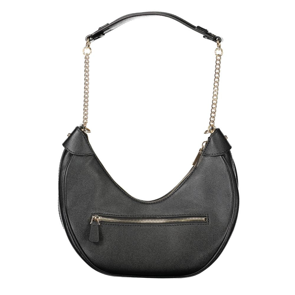 Guess Jeans Schwarz Polyethylen Frauen Handtasche