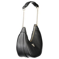 Guess Jeans Schwarz Polyethylen Frauen Handtasche