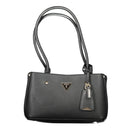 Guess Jeans Schwarz Polyethylen Frauen Handtasche