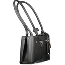 Guess Jeans Schwarz Polyethylen Frauen Handtasche