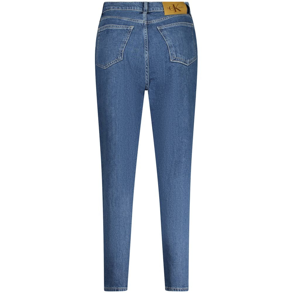 Calvin Klein Blaue Baumwolljeans & Hose