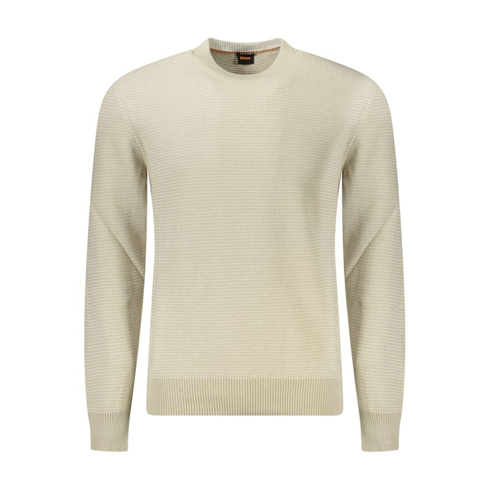 Hugo Boss Beige Baumwolle Männer Pullover