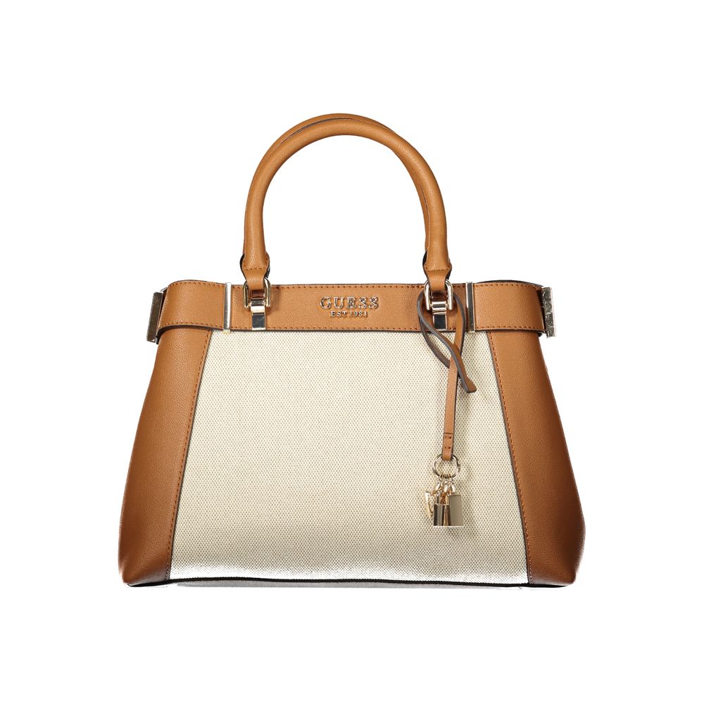 Guess Jeans Braun Baumwolle Frauen Handtasche