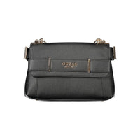 Guess Jeans Schwarz Polyethylen Frauen Handtasche