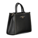 Guess Jeans Schwarz Polyethylen Frauen Handtasche