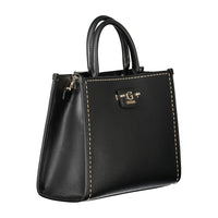 Guess Jeans Schwarz Polyethylen Frauen Handtasche