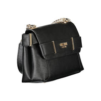 Guess Jeans Schwarz Polyethylen Frauen Handtasche