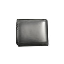Tommy Hilfiger Schwarzes Leder Herren Portemonnaie