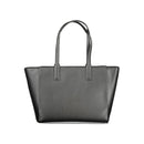 Tommy Hilfiger Schwarz Recyceltes Polyester Damen Handtasche
