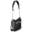 Guess Jeans Schwarz Polyethylen Frauen Handtasche