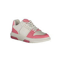 Tommy Hilfiger Rosa Leder Damen Sneaker
