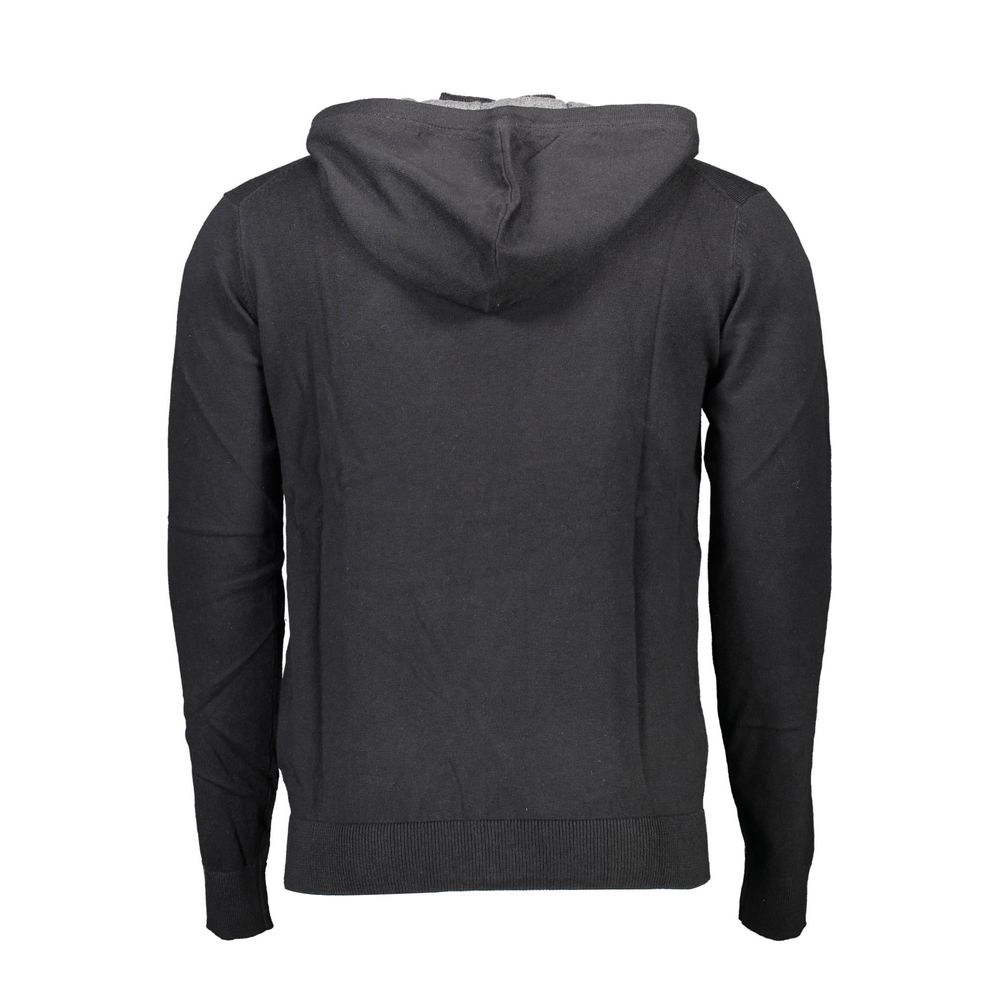 U.S. POLO ASSN. Schwarze Baumwolle Herren Strickjacke