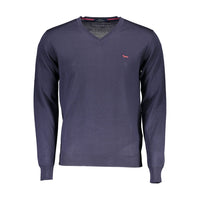 Harmont & Blaine Blauer Wollpullover