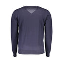 Harmont & Blaine Blauer Wollpullover