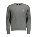 U.S. POLO ASSN. Grauer Herrenpullover aus Baumwolle